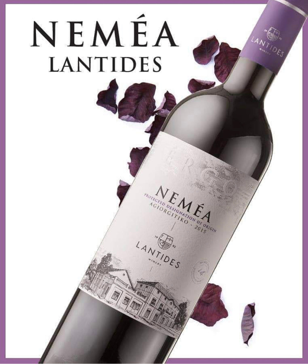 Lantides Nemea 100% Agiorgitiko Rot Wein trocken Lantidis 750ml 13,5%V –  Pantera Delifood | Rotweine