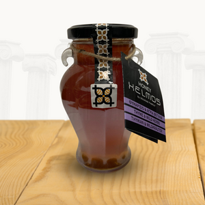 HELMOS Griechischer Thymian und Wilkraüter Honig, im 420gr Glas