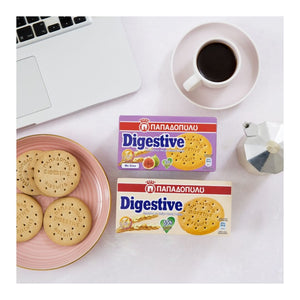 PAPADOPOULOU— Digestive Kekse mit Feige und 35% weniger Fett, 250gr