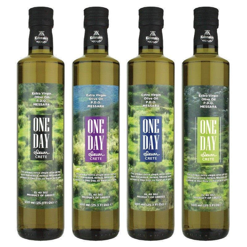 Extra Natives Olivenöl Oleum Crete One Day 500ml Glas