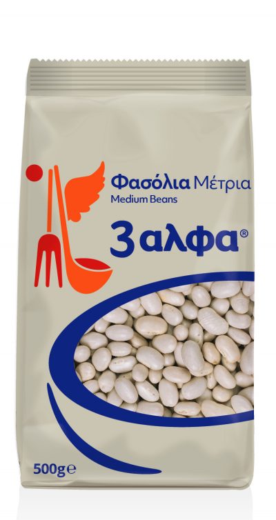 3 alfa mittlere Bohnen Beans medium 500gr
