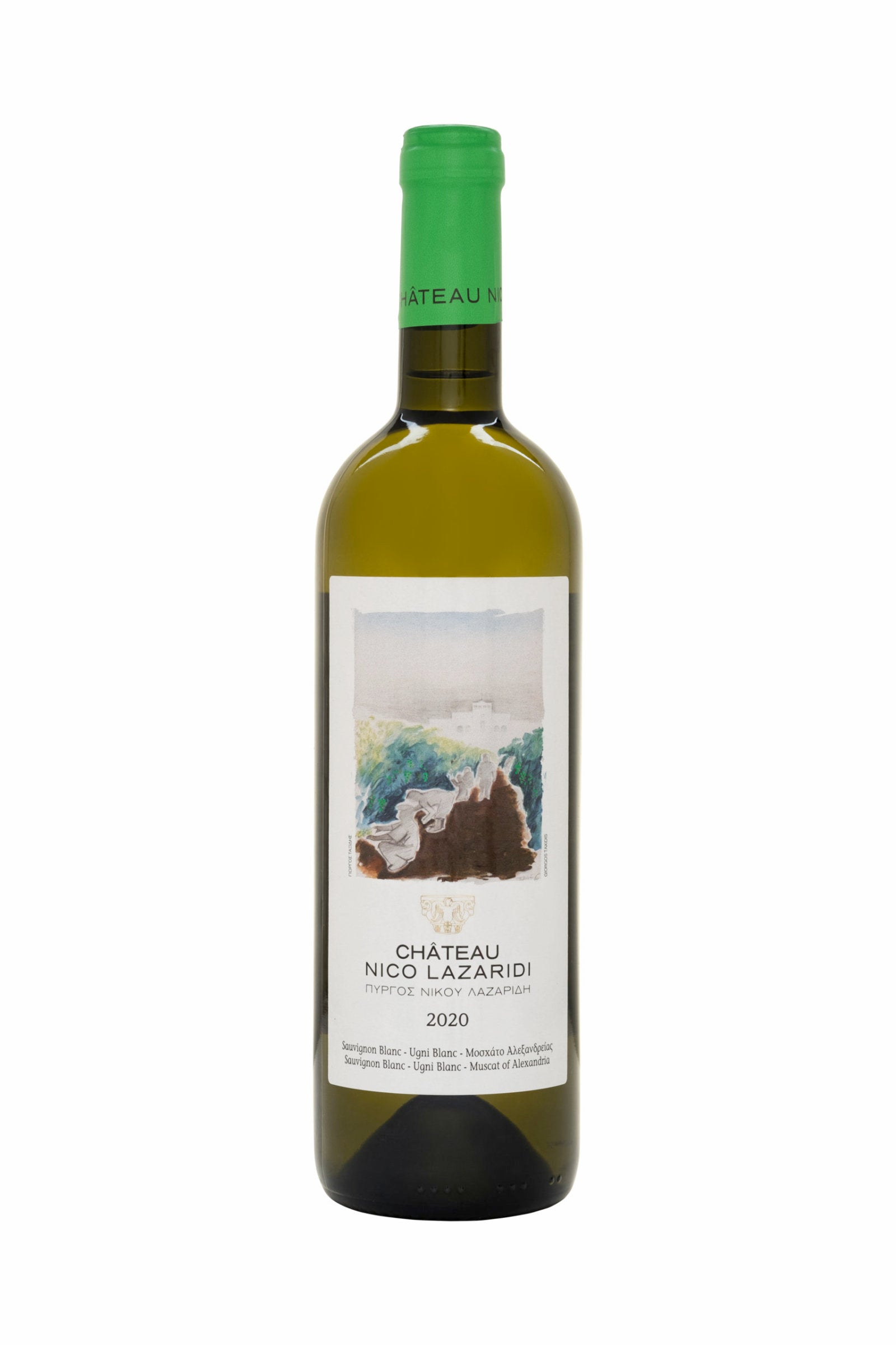 Nico Lazaridi Chateau Sauvignon Blanc - Ugni Blanc - Muscat of Alexandria 750ml 13,1% Vol