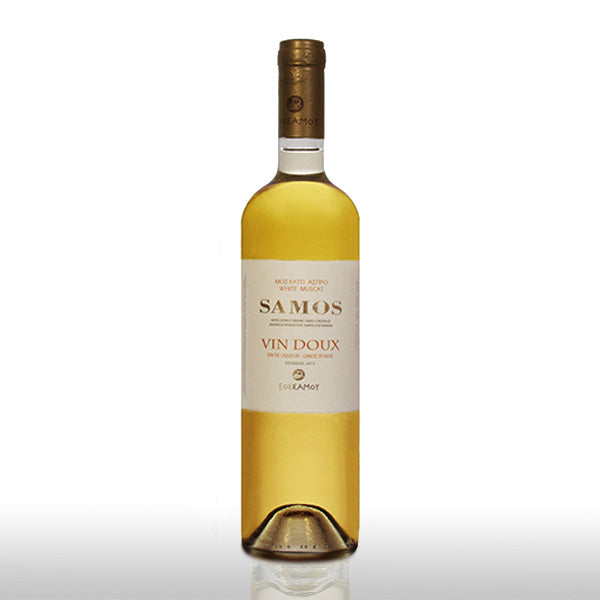 Samos Vin Doux EOSSAMOY Wein – süßer Vol White 15% Muscat Pantera 750ml Delifood
